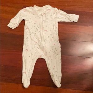 One piece footie jammies